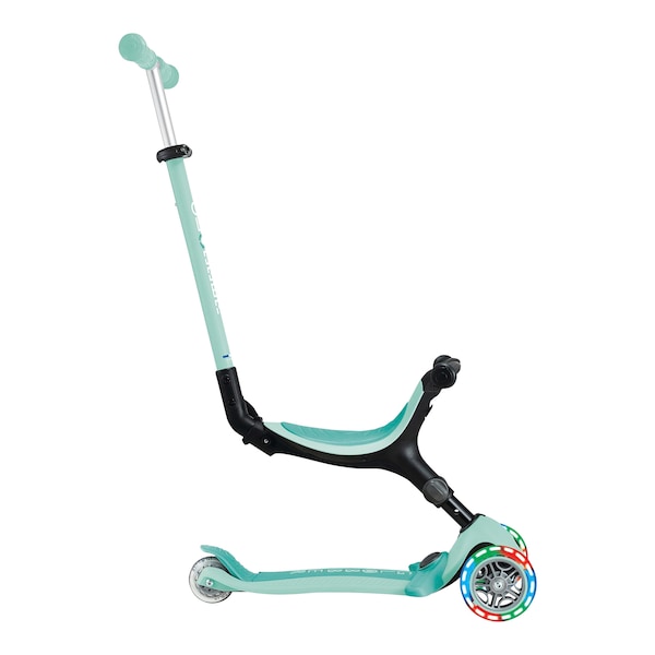 babywalz GlobberScooter 3in1 Go-Up active mit Leuchtrollen mint Bis zu 65% Rabatt