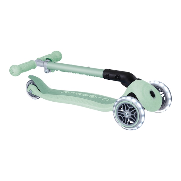 babywalz GlobberScooter Junior Foldable Lights ECO pistazie Sonderangebot der Fabrik