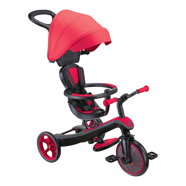 babywalz GlobberDreirad Explorer Trike 4in1 rot Discount Store für neue Produkte