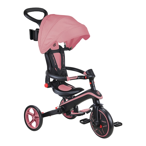 babywalz GlobberDreirad Explorer Trike foldable 4in1 rosa Super Rabatt