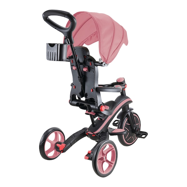 babywalz GlobberDreirad Explorer Trike foldable 4in1 rosa Super Rabatt