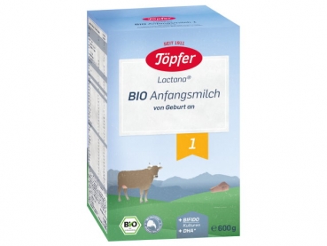 babyneo Toepfer Lactana BIO 1 600g (MHD 11/2025)