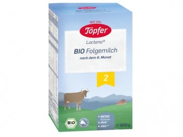 babyneo Toepfer Lactana BIO 2 600g (MHD 11/2025)