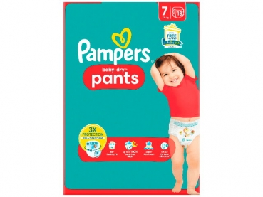 babyneo Pampers Baby Pants Baby Dry Gr.7 18 Stk 17+ kg