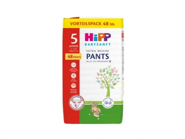 babyneo HiPP Babysanft Windeln Pants Gr. 5 Junior 48 Pants Vorteilspack