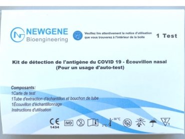 babyneo NEWGENE SARS-CoV-2 Antigen Schnelltest 1er (MHD bis 7.August 2024)