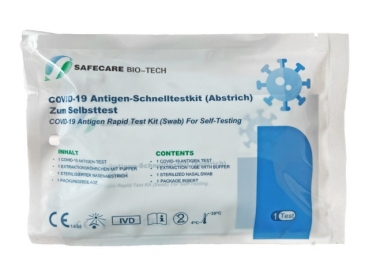 babyneo SAFECARE Bio-Tech SARS-CoV-2 Antigen Schnelltest (MHD 12/2025)