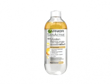 babyneo Garnier SkinActive Mizellen Reinigungswasser Waterproof 400ml (Yellow)