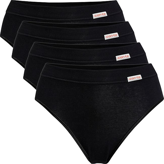 babybutt Conta Feinripp Damen-Slip im 4er-Pack
