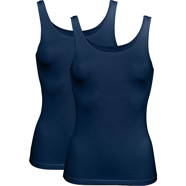 babybutt Erwin Müller Single-Jersey Damen-Unterhemd im 2er-Pack