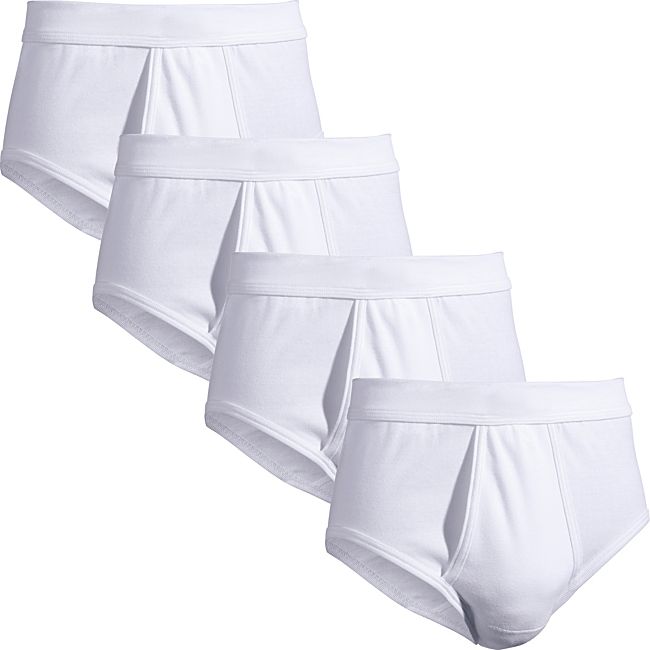 babybutt Erwin Müller Feinripp Herren-Slip im 4er-Pack