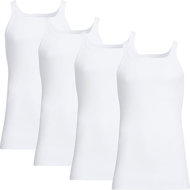 babybutt Conta Feinripp Herren-Unterhemd im 4er-Pack