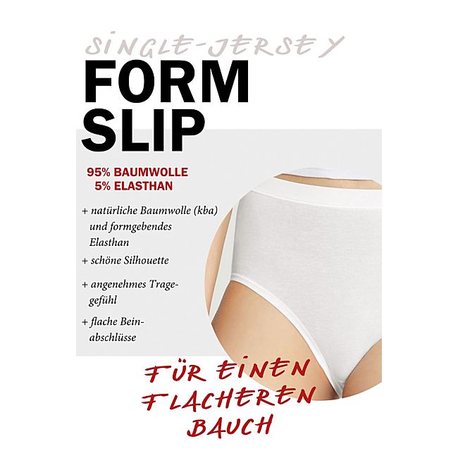 babybutt Con-ta Single-Jersey Damen-Formslip im 2er-Pack im Angebot