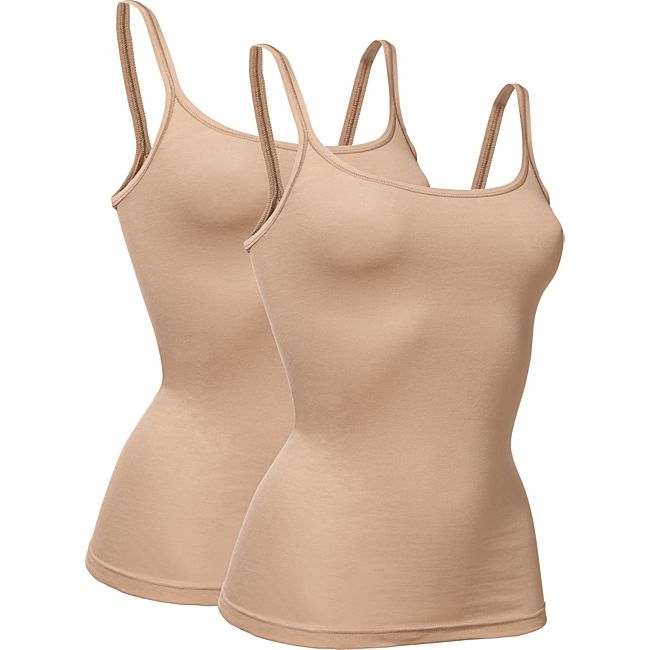 babybutt Con-ta Feinripp Damen-Unterhemd im 2er-Pack