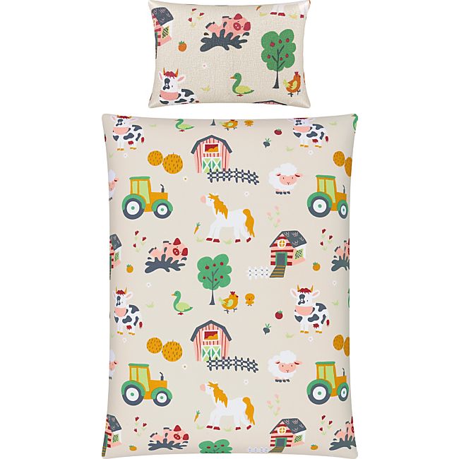 babybutt REDBEST Flanell Kinder-Bettwäsche