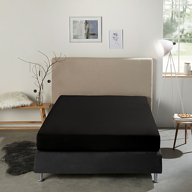 babybutt REDBEST Elasthan-Jersey-Stretch Boxspring-Spannbettlaken "Denver" Tiefpreis
