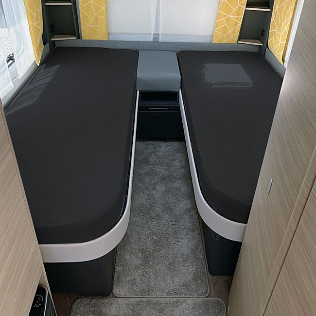 babybutt Erwin Müller Multi-Stretch-Jersey Spannbettlaken im 3-teiligen Set für das Wohnmobil/Wohnwagen Heckbett Begrenzte Freigabe