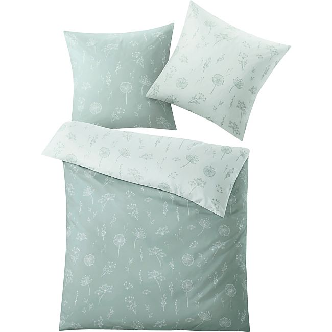 babybutt Kleine Wolke Mako-Satin Wendebettwäsche "Leone"