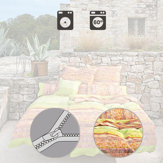 babybutt Bassetti Feinsatin Bettwäsche "Montalcino V1" Fabrikverkauf