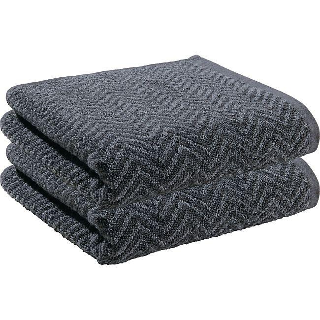 babybutt REDBEST Walk-Frottier Duschtuch "Palmdale" im 2er-Pack Kostenloser Versand international