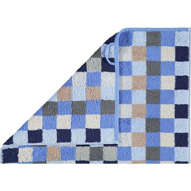 babybutt Cawö Walk-Frottier Jacquard Gästetuch "Unique Karo" im 2er-Pack zollfrei