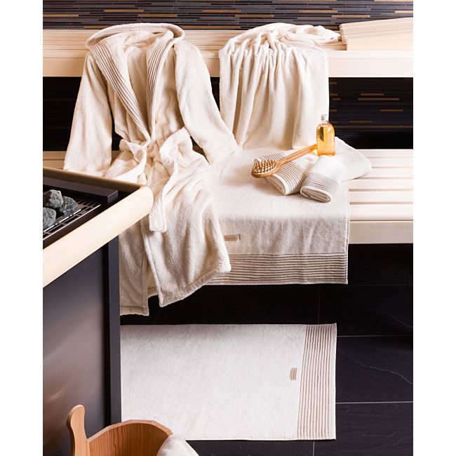 babybutt Möve Walk-Frottier Saunatuch "Wellness" Outlet
