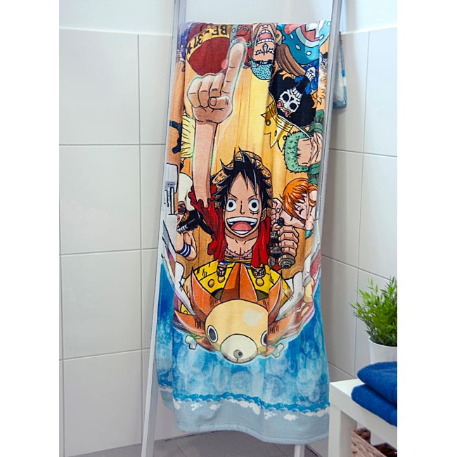 babybutt Herding Velours Strandtuch "One Piece" Letzter Tag