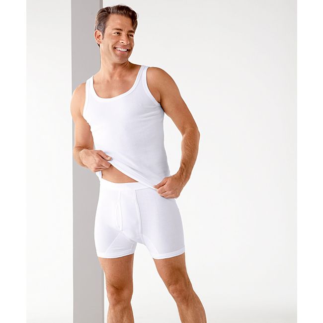 babybutt Erwin Müller Doppelripp Herren-Unterhemd im 4er-Pack Bis zu 50% Rabatt