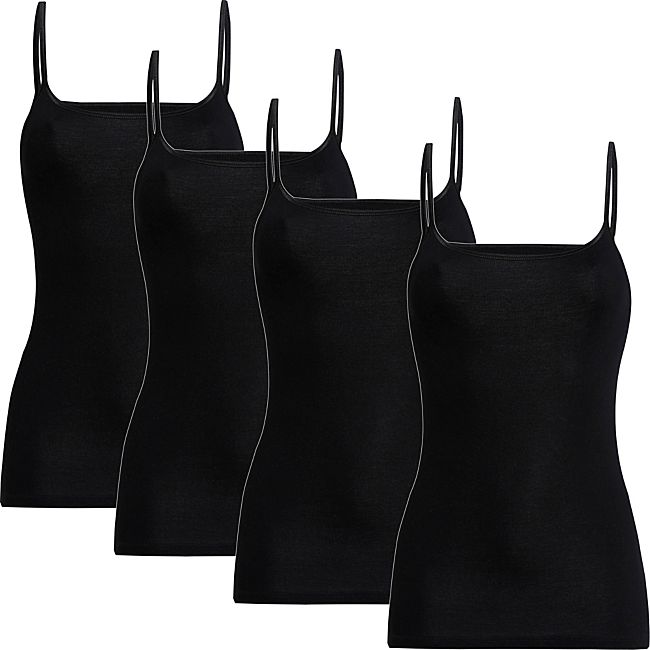 babybutt Conta Feinripp Damen-Unterhemd im 4er-Pack Fabrik Onlineshop