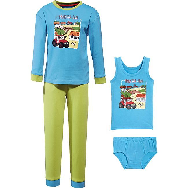 babybutt Erwin Müller Single-Jersey Jungen-Wäsche-Set 4-teilig Blitzangebot