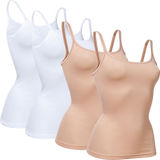 babybutt Conta Feinripp Damen-Unterhemd im 4er-Pack Sonderangebote