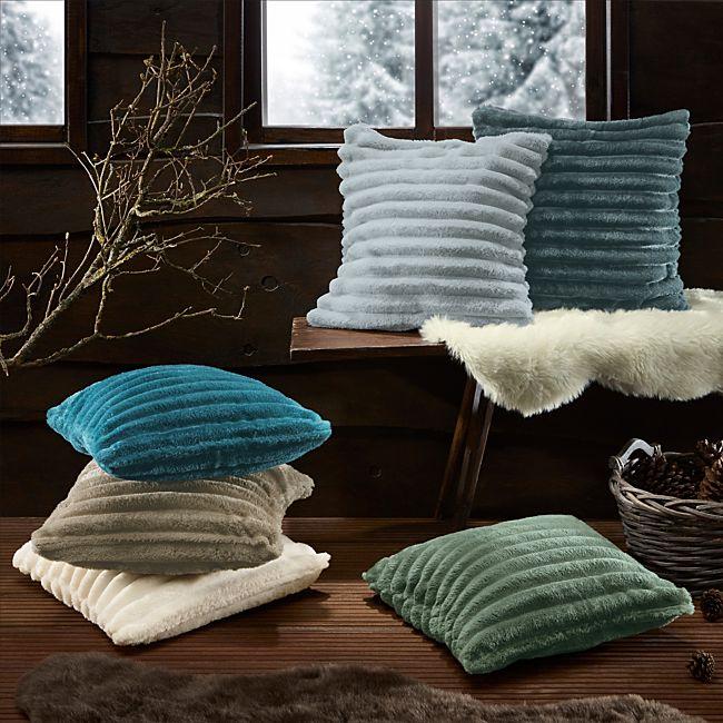 babybutt Erwin Müller Fleece Kissenhülle "Aosta" 2er-Pack Fabrikladen