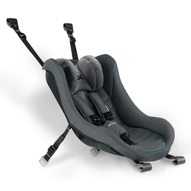babyonlineshop Qeridoo Babyschale dunkelgrau