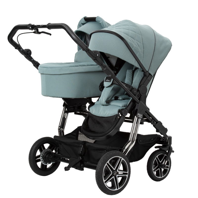 babyonlineshop Hartan 2025 Zwillings-/Geschwisterwagen Two Select – schwarz Bestseller