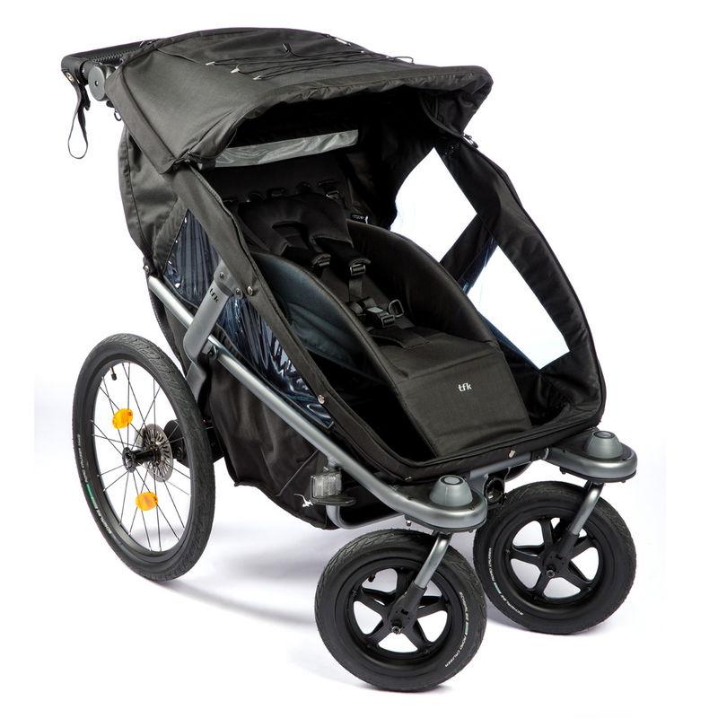 babyonlineshop tfk Velo 2 Fahrradanhänger schwarz Saisonale Angebote