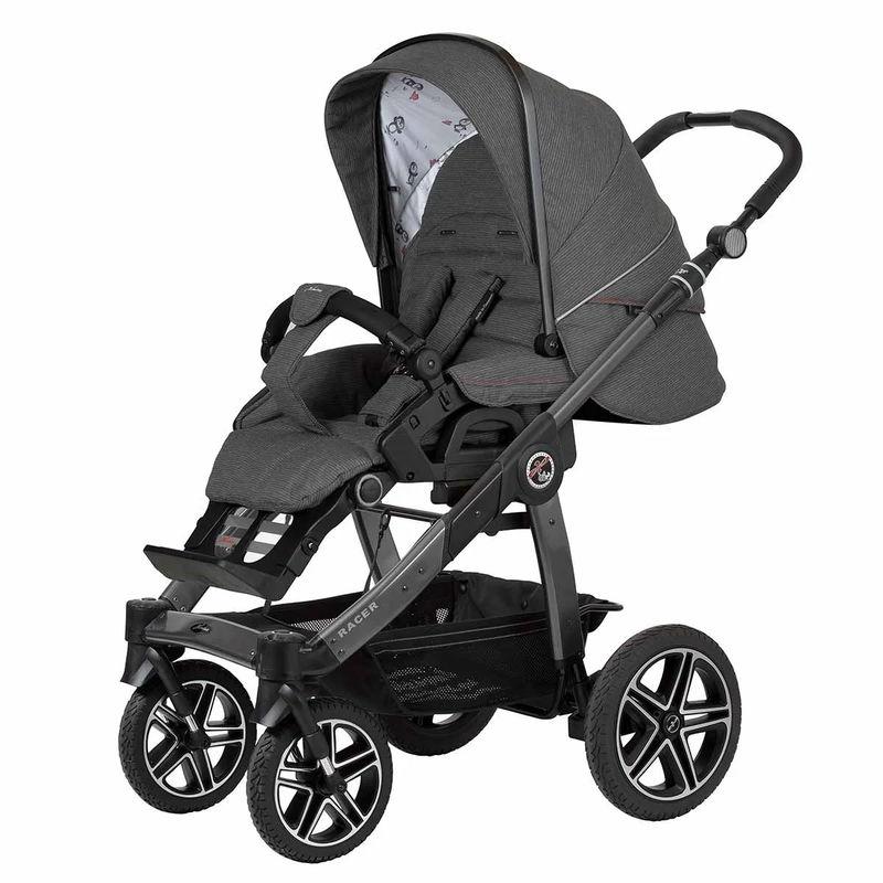 babyonlineshop Hartan Racer GTS Sportwagen litle penguin Gestell platin