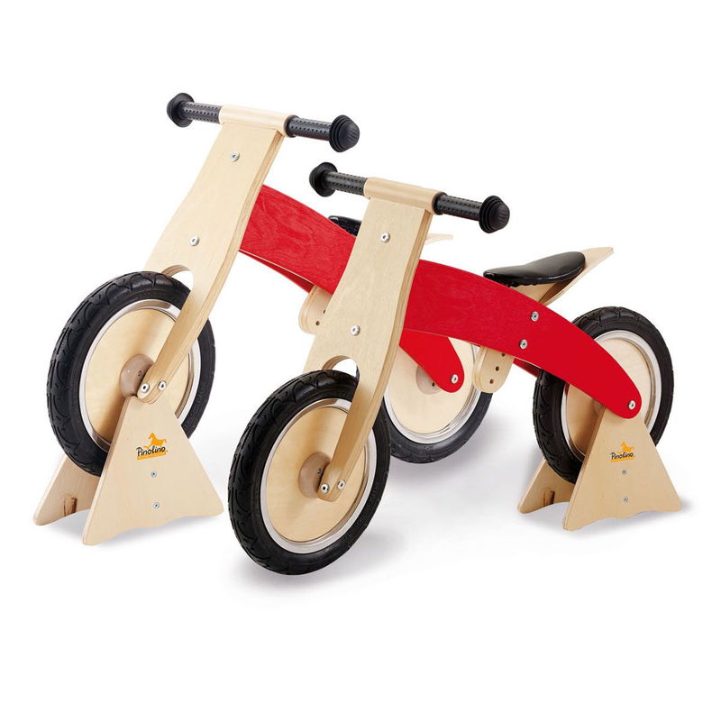 babyonlineshop Pinolino Laufrad Lino Birke massiv lackiert - zum Toppreis Sonderangebot der Fabrik