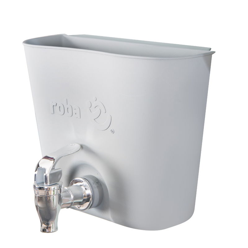 babyonlineshop Roba Wasserbehälter mit Wasserhahn zum Einhängen