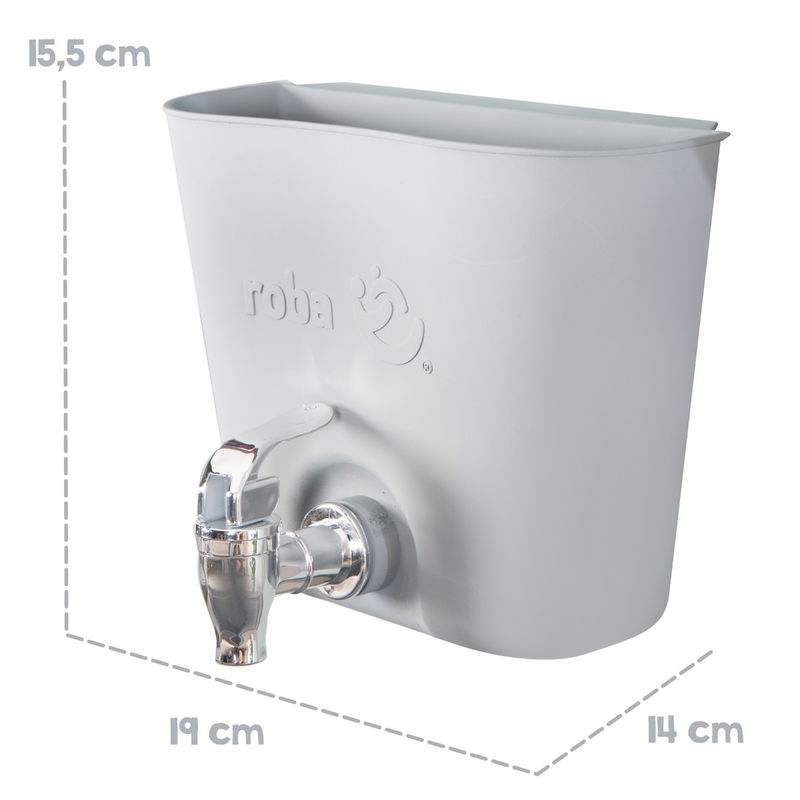 babyonlineshop Roba Wasserbehälter mit Wasserhahn zum Einhängen Bis zu 55% Rabatt