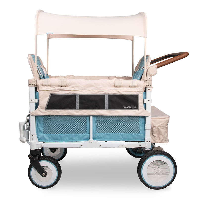 babyonlineshop WonderFold Bollerwagen Volkswagen VW4 - Bondi Blue 50% Rabatt mit kostenlosem Versand