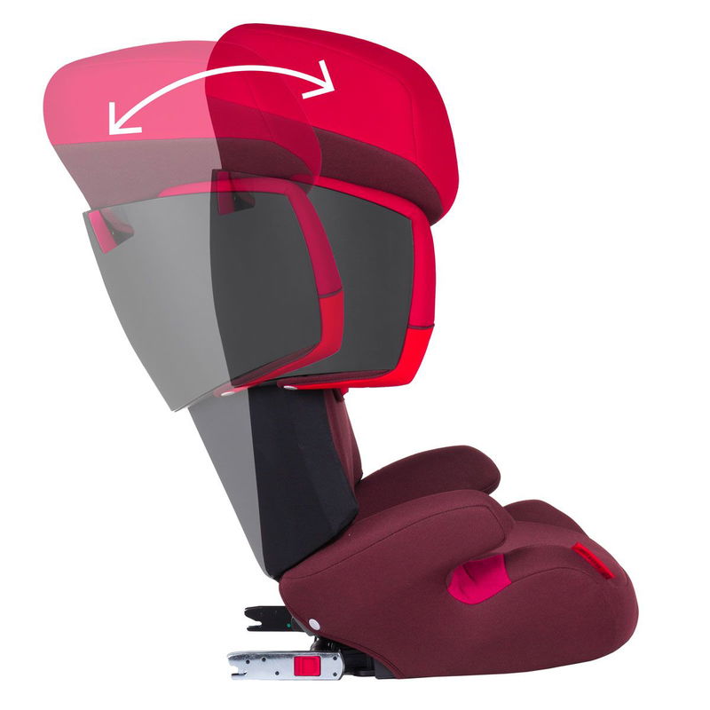 babyonlineshop CYBEX Solution X-Fix Kindersitz Blue Moon Gruppe 2/3 Im Verkauf