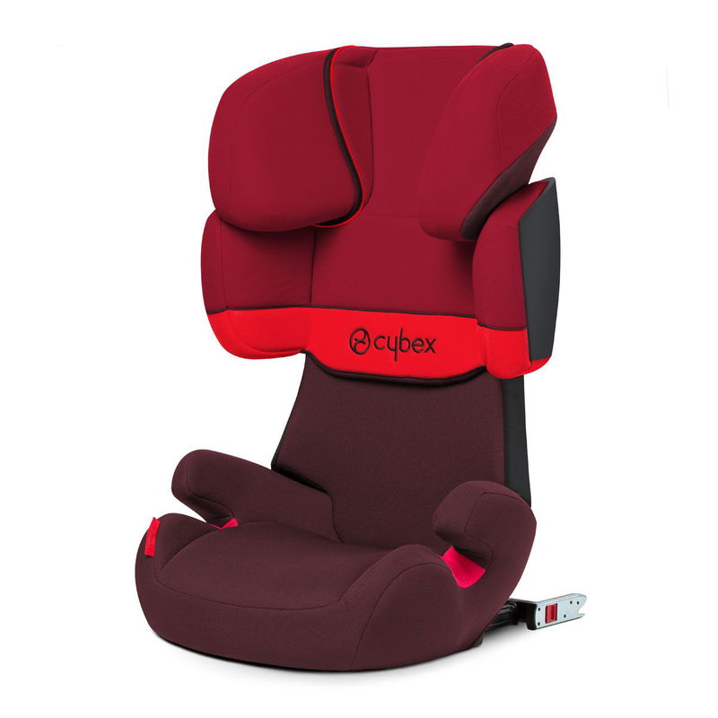 babyonlineshop CYBEX Solution X-Fix Kindersitz Rumba Red Gruppe 2/3