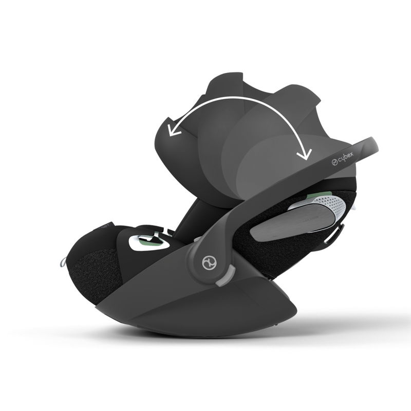 babyonlineshop CYBEX Cloud T i-Size Sepia Black Babyschale Online