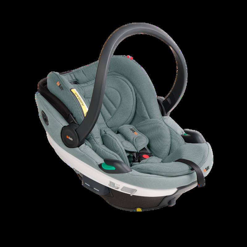 babyonlineshop BeSafe Go Beyond Babyschale und Beyond 360 Autositz mit Base Sea Green Mélange Günstiger Verkauf