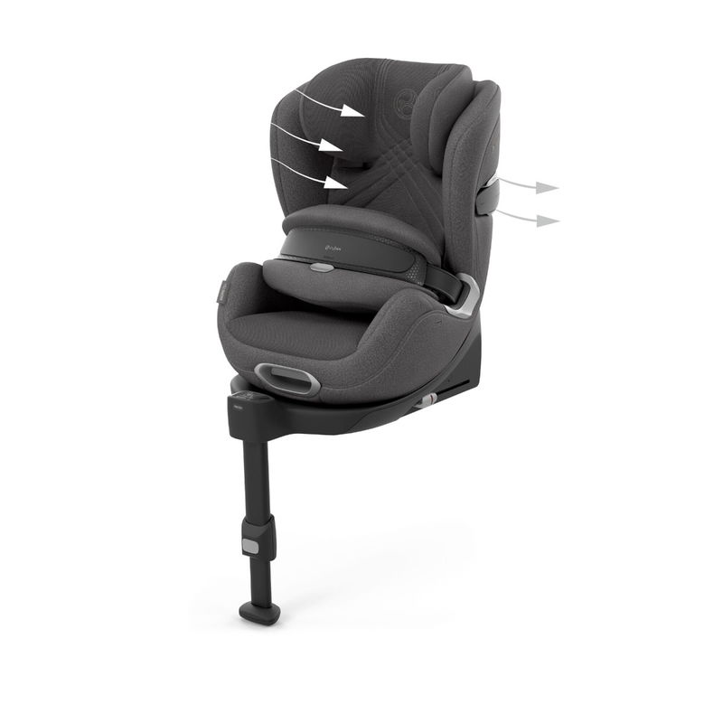 babyonlineshop CYBEX Anoris T2 i-Size Kindersitz Plus Mirage Grey Ab 15 Monate bis ca. 7 Jahre Limitierter Zeitrabatt