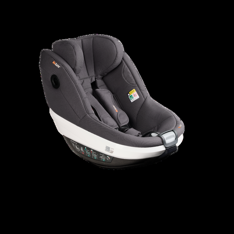 babyonlineshop BeSafe Go Beyond Babyschale und Beyond 360 Autositz mit Base Dark Grey Mélange Fabrikpreis