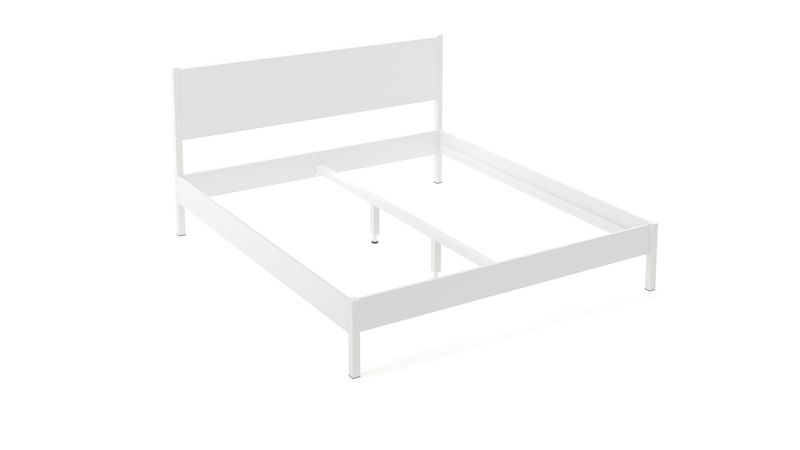 babyonlineshop Nature Kid Fabi Familienbett weiß 180 x 200 cm Doppeltbett und 90 x 200 cm Einzelliege Großer Ausverkauf