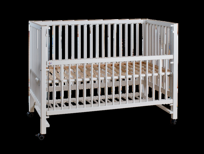 babyonlineshop tiSsi XXL Kinderbett / Beistellbett Hajo weiß 60 x 120 cm Kostenlose Rückgabe