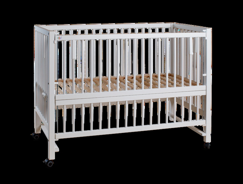 babyonlineshop tiSsi XXL Kinderbett / Beistellbett Hajo weiß 60 x 120 cm Kostenlose Rückgabe