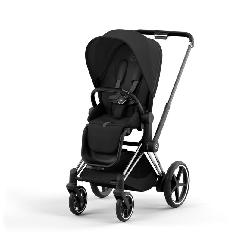 babyonlineshop CYBEX e-PRIAM Kinderwagen Sepia Black Bundle Plus New Generation inkl. Zubehörartikel Bis zu 55% Rabatt